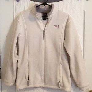 North Face Fleece Zip Up Jacket
